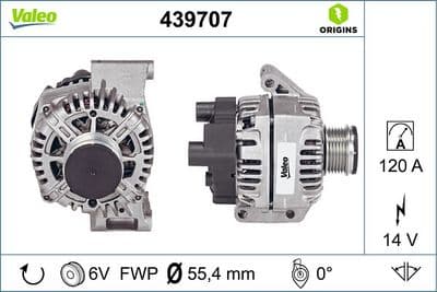Alternador VALEO 439707