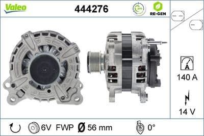 Alternador VALEO 444276