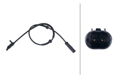 Sensor, revoluciones de la rueda HELLA 6PU 358 422-951