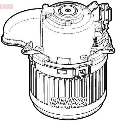 Ventilador del interior DENSO DEA23024