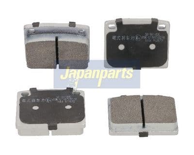 Juego de balatas de freno JAPANPARTS PA-400AF