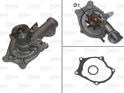 Bomba de agua, refrigeración del motor VALEO 506407