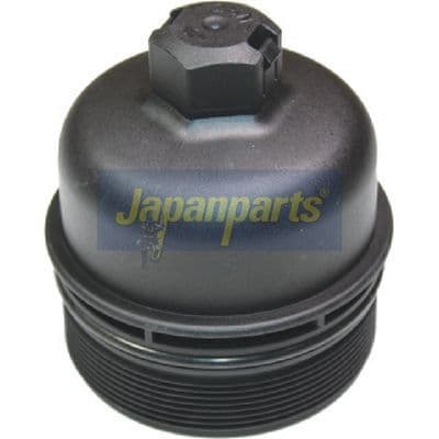 Cubierta, caja de filtro de aceite JAPANPARTS FOC-042