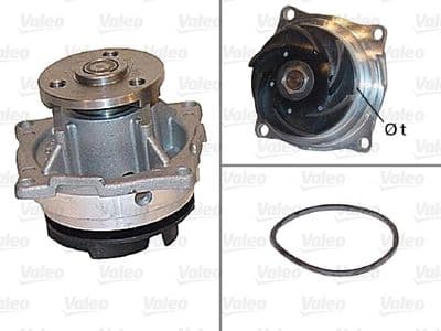 Bomba de agua, refrigeración del motor VALEO 506604