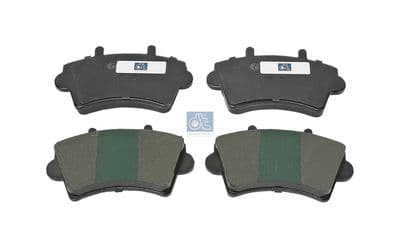 Juego de balatas de freno DT Spare Parts 6.95120