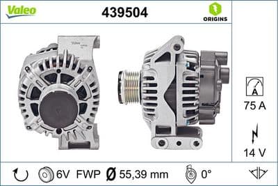Alternador VALEO 439504