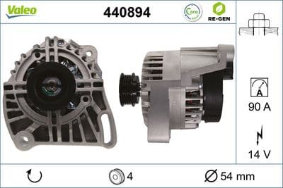Alternador VALEO 440894
