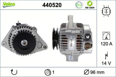 Alternador VALEO 440520