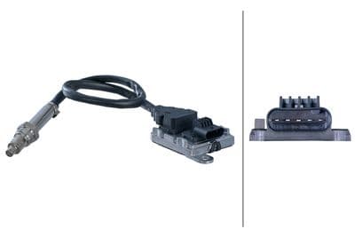 Sensor NOx, catalizador NOx HELLA 6PN 358 387-001