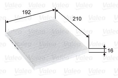 Filtro, aire del interior VALEO 715807