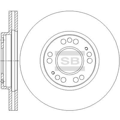 Disco de freno Hi-Q SD4342