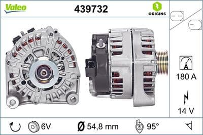 Alternador VALEO 439732