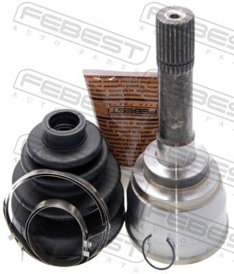 Juego de articulación, eje de transmisión FEBEST 0710-034