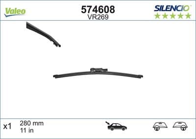Limpiaparabrisas VALEO 574608