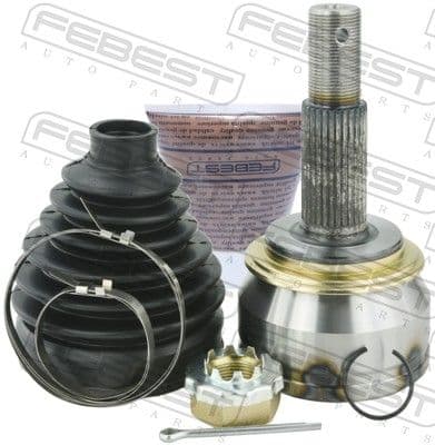 Juego de articulación, eje de transmisión FEBEST 0210-T32R