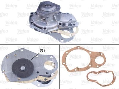 Bomba de agua, refrigeración del motor VALEO 506311