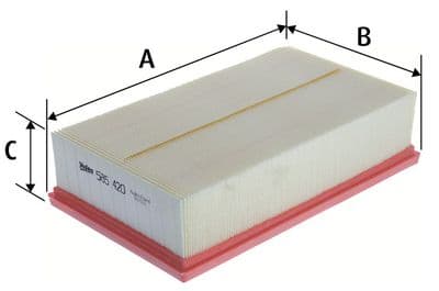 Filtro de aire VALEO 585420