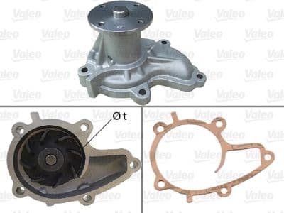 Bomba de agua, refrigeración del motor VALEO 506737
