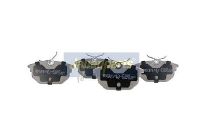 Juego de balatas de freno JAPANPARTS PP-0012AF