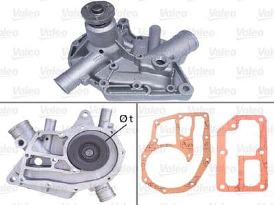 Bomba de agua, refrigeración del motor VALEO 506328