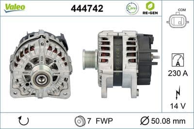 Alternador VALEO 444742