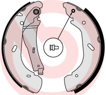 Juego de zapatas de frenos BREMBO S 56 513