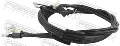 Cable de accionamiento, freno de estacionamiento FEBEST 21100-FOCIIDRUM