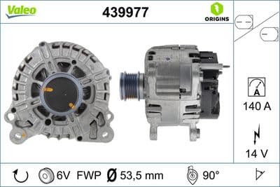 Alternador VALEO 439977