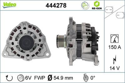 Alternador VALEO 444278