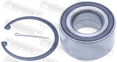 Juego de balero de rueda FEBEST DAC40780040M-KIT