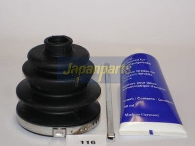 Juego de fuelles, eje de transmisión JAPANPARTS KB-116