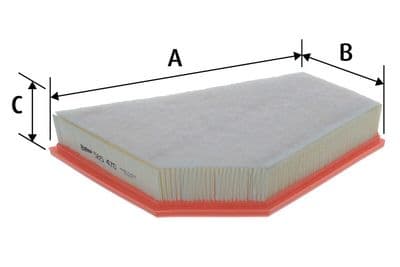 Filtro de aire VALEO 585470