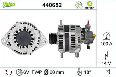 Alternador VALEO 440652