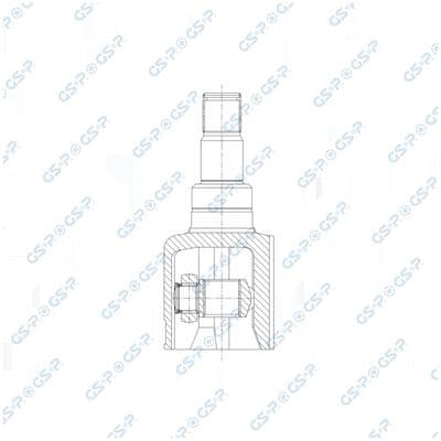 Juego de articulación, eje de transmisión GSP 604010