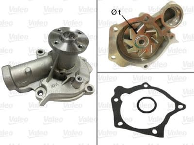 Bomba de agua, refrigeración del motor VALEO 506816