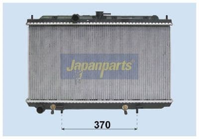 Radiador, refrigeración del motor JAPANPARTS RDA213051