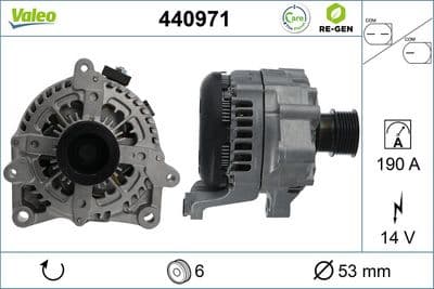 Alternador VALEO 440971