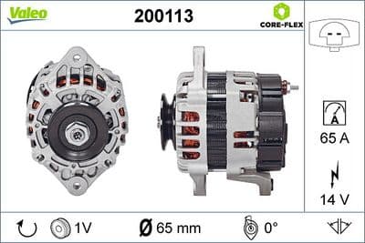 Alternador VALEO 200113