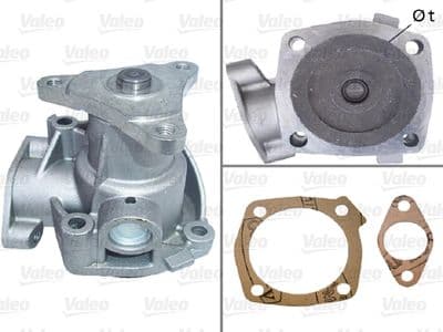 Bomba de agua, refrigeración del motor VALEO 506335