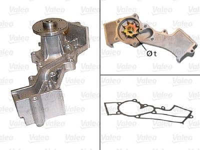 Bomba de agua, refrigeración del motor VALEO 506606