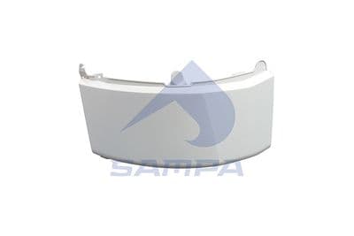 Placa deflectora de aire, cabina SAMPA 1880 0197