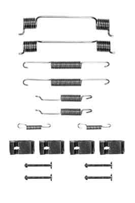 Juego de accesorios, zapatas de freno TRW SFK93