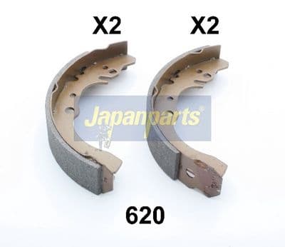 Juego de zapatas de frenos JAPANPARTS GF-620AF