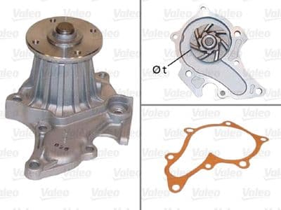 Bomba de agua, refrigeración del motor VALEO 506939