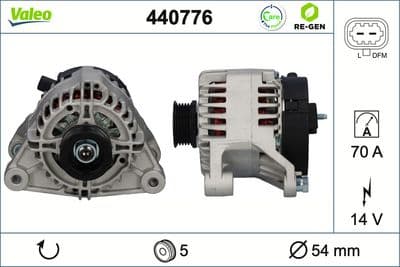 Alternador VALEO 440776