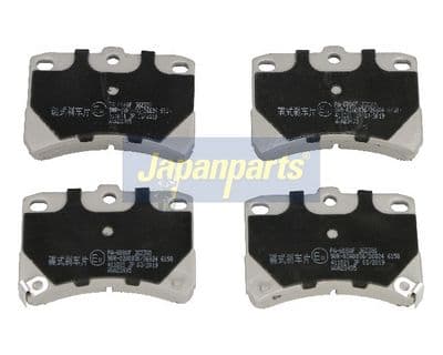 Juego de balatas de freno JAPANPARTS PA-608AF