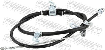 Cable de accionamiento, freno de estacionamiento FEBEST 04100-V97RH
