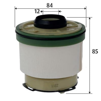 Filtro combustible VALEO 587949