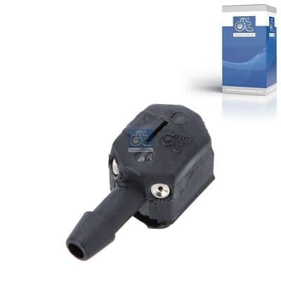 Tobera de agua regadora, lavado de parabrisas DT Spare Parts 1.22370