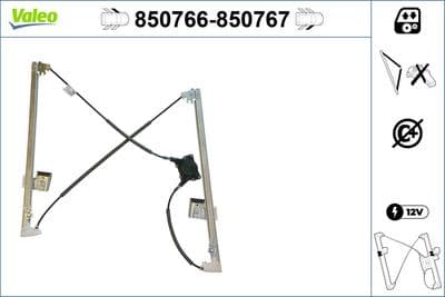 Elevador para ventanas VALEO 850767